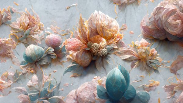 Tapeta 2023 - abstract flower - obrazek 2