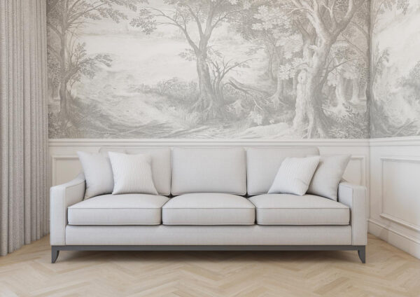 Tapeta Antique FOREST Gray - obrazek 4