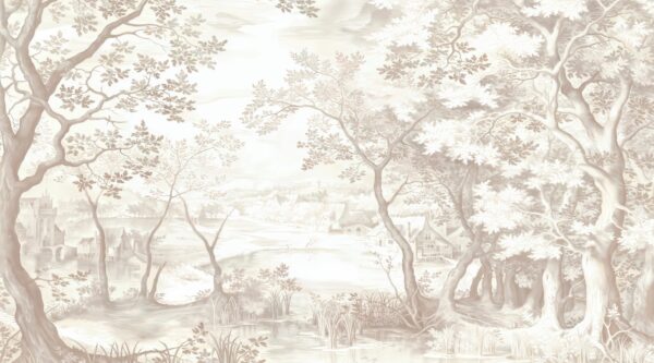 Tapeta winylowa na flizelinie Fairy Tale Forest - tapeta premium Bajkowy Las - obrazek 2