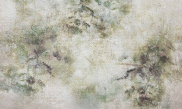 Tapeta winylowa na flizelinie SMOOTH AUTUMN - multicolor : parchment + green - obrazek 2